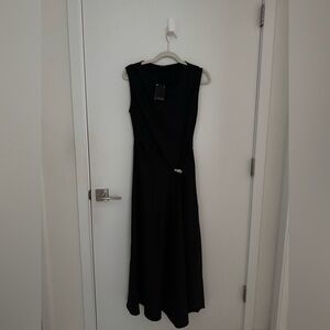 Massimo Dutti Black Maxi Dress
